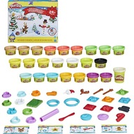 PLAY-DOH CASTRY SET ADVENTNÝ KALENDÁR 24 trubíc plus 50 DOPLNKOV