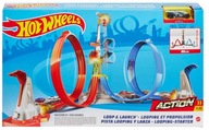 HOT WHEELS TRACK SET VEŽA S DVOJSLUČKOU