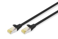 DIGITUS Patchcord sieťový kábel kat. 6A S/FTP 5m