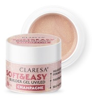 Claresa Soft&Easy Champagne Stavebný gél 45 g