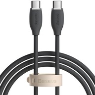 Kábel 1,2m USB-C TYPE-C Baseus Gel SOFT NICE 100W