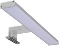 Strieborné LED kúpeľňové svietidlo 12W 60cm do skrinky