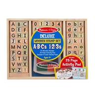 DREVENÉ ZNÁMKY MELISSA & DOUG ABC 123