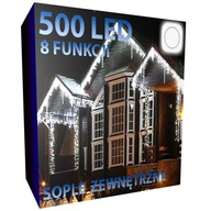 ICEL 500 LED VONKAJŠIE LAMPY 8 FUNKCIÍ W