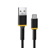 Reinston USB - USB-C kábel 0,6 m čierny