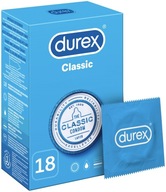 DUREX CLASSIC klasické kondómy 18 ks.