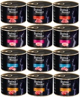 DOLINA NOTECI PREMIUM mokré krmivo pre mačky MIX CHUTÍ 12x185g