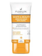 FLOSLEK Pharma White&Beauty denný krém proti starnutiu proti zafarbeniu