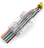 RJ45 ZÁSTRČKA CEZ CAT 6 UTP RJ45T/6 100PCS