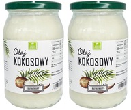 KOKOSOVÝ olej rafinovaný 2x900ml PREMIUM SET