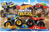 HOT WHEELS MONSTER TRUCKS GTJ49 DVOJOBAL 24H SET