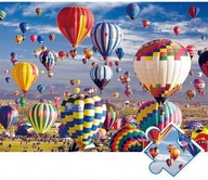 PUZZLE 1000 KS BALLOON SKY 70-50CM 12+