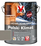 V33 Azure Polish Climate 12 rokov ochrany ŠEDÁ 5L