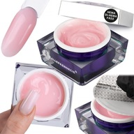 ALLEPAZNOKCIE Nail Builder Acrylic Gel 30g Bubble Pink Jar