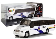 Policajný autobus Policajný autobus biely so zvukom