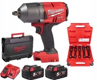 NÁRAZOVÝ KĽÚČ MILWAUKEE M18FHIWF12 2x5,0 Ah 1898NM