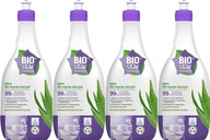 BioStar tekutý umývací prostriedok BIO aloe vera 700 ml x4