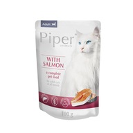 Piper Animals krmivo pre mačky 10x100g Losos