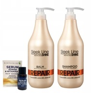 STAPIZ REPAIR SET Shampoo Balzam na vlasy Sérum Silk Bioelixire