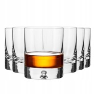 6 X POHÁROV NA WHISKY KROSNO LEGENDA LAGRIMA 250 ml