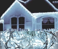 Vonkajšie svietidlá Icicles 300led 15m studená biela