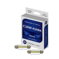 C10W žiarovky 41MM LED TUBE ML41TRW BIELA