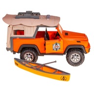 AUTOMOBILOVÝ KAMPAŇ SAFARI JEEP KAYAK ZVUK