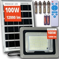 VÝKONNÁ VEĽKÁ SOLÁRNA LED PULIČNÁ ZÁHRADNÁ LAMPA DIAĽKOVÉ HALOGÉNOVÉ SOLÁRNE PREMIUM