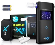 Elektrochemický alkohol tester AlcoFind PRO X-3 + 2 roky neobmedzenej kalibrácie