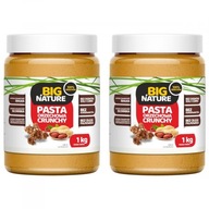 Big Nature Crunchy orechová pasta 2 x 1 kg