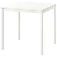 IKEA MELLTORP biely stôl 75x75 cm, melamín