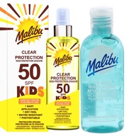 Malibu bezfarebný sprej pre deti SPF50 250ml + to