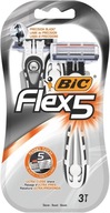 Holiaci strojček BiC Flex 5, blister po 3