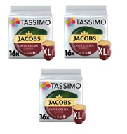 TASSIMO JACOBS CAFFE CREMA CLASSICO XL kapsuly 3x16ks