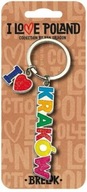 KEYRING I LOVE POLAND KRAKÓW ILP-BRE-B-KR-06