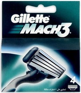 Náboje Gillette Mach3 Razor 4 ks