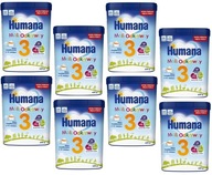 HUMANA 3 NÁSLEDNÉ MLIEKO PO 12 MESIACOCH 8x650G