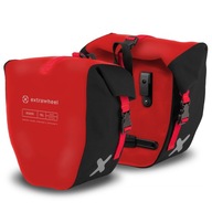 Extrakolesové kufre UNIVERSAL RIDER RED/BLACK 30L