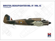 Lietadlo Bristol Beaufighter Mk.IF 72002 Hobby 2000