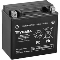 BATÉRIA YUASA YTX14L-BS 12V 12Ah 200A JAPONSKO P+