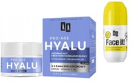 AA Hyalu Pro-Age spevňujúci nočný krém + Face It Antiperspirant ZDARMA