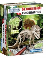 TRICERATOPS FOSSIL DINOSAUR SHINE SHINE CLEMENT