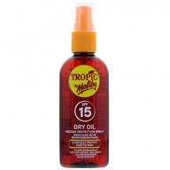 Tropic By Malibu Dry Oil Spray SPF15 Bronzový olej