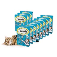 DREAMIES KRÉMOVÝ MAČIACI SEN S LOSOSOM 11x40g