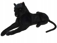 ČIERNY PLYŠOVÝ PANTHER so zelenými očami 60+38cm