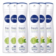 NIVEA Antiperspirant Fresh Citrus 6*150 ml sprej