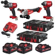 SADA ELEKTRICKÉHO NÁRADIA MILWAUKEE M18 FPP3O2-533P