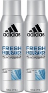 Adidas Men Fresh Endurance Deodorant 150 ml x2