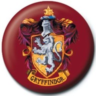 Originálny odznak Harryho Pottera Gryffindor Crest