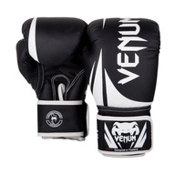 detské boxerské rukavice challenger 2.0 - čierno/biele venum 8OZ BLACK